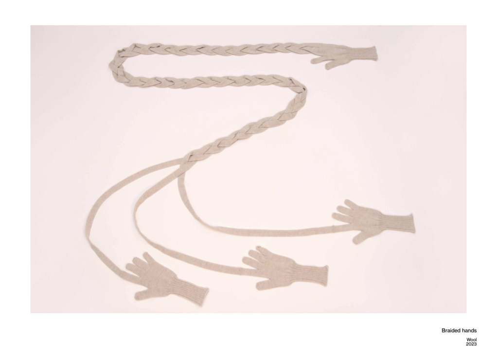 The braided hands